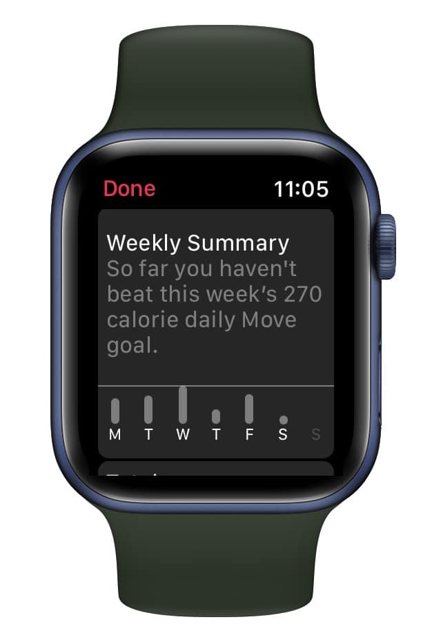 Keep a Track of Your Activity with Weekly Summary