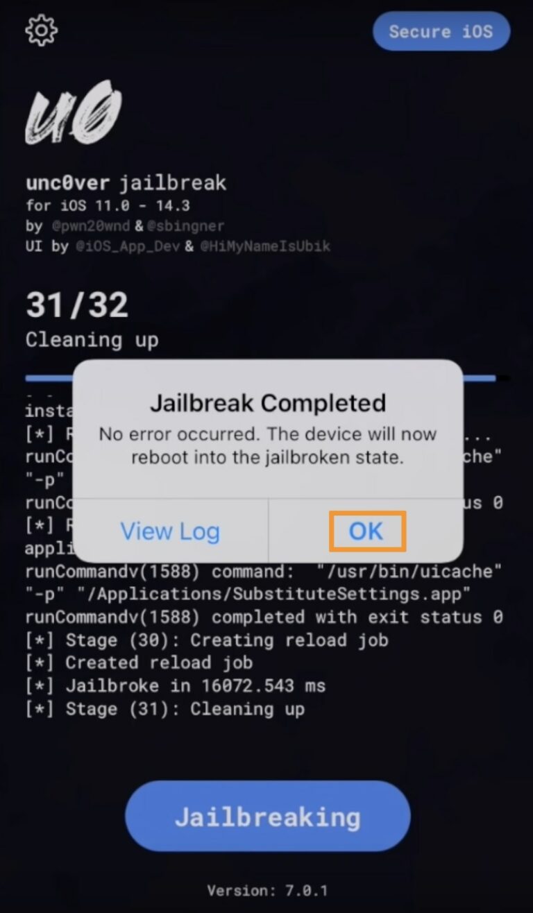 Reboot-to-Finish-unc0ver-untethered-jailbreak-vi-aFugu14-768×1316