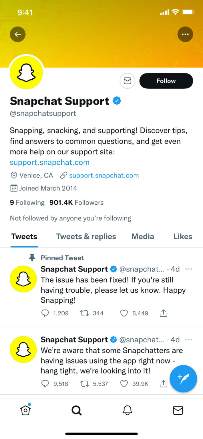 Snapchat-Twitter-Support-account-710×1536