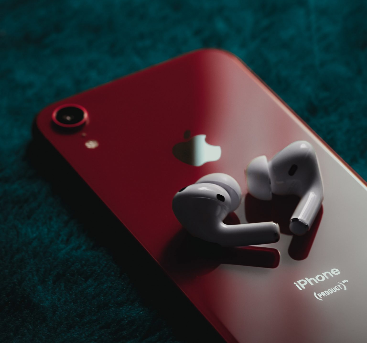iPhone-Product-Red-AirPods-white-1536×1436