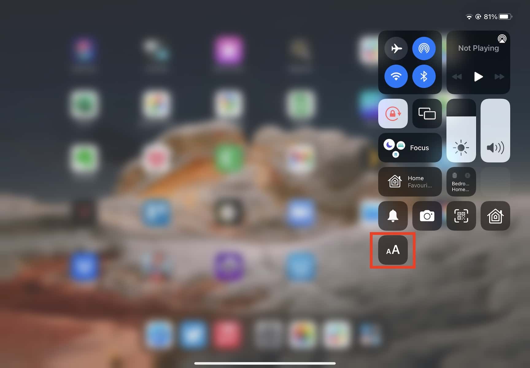 Add-text-size-shortcut-to-iPad-control-center-