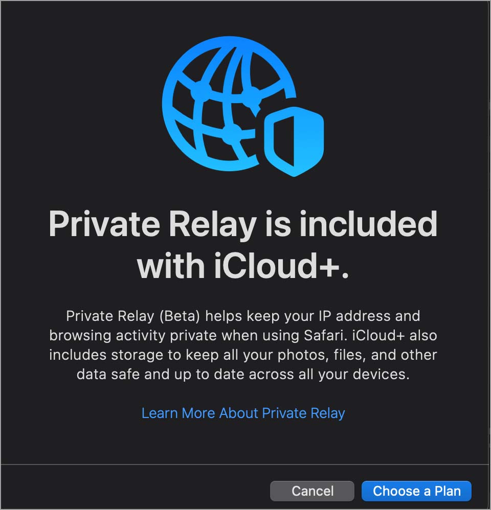 private-relay-macOS