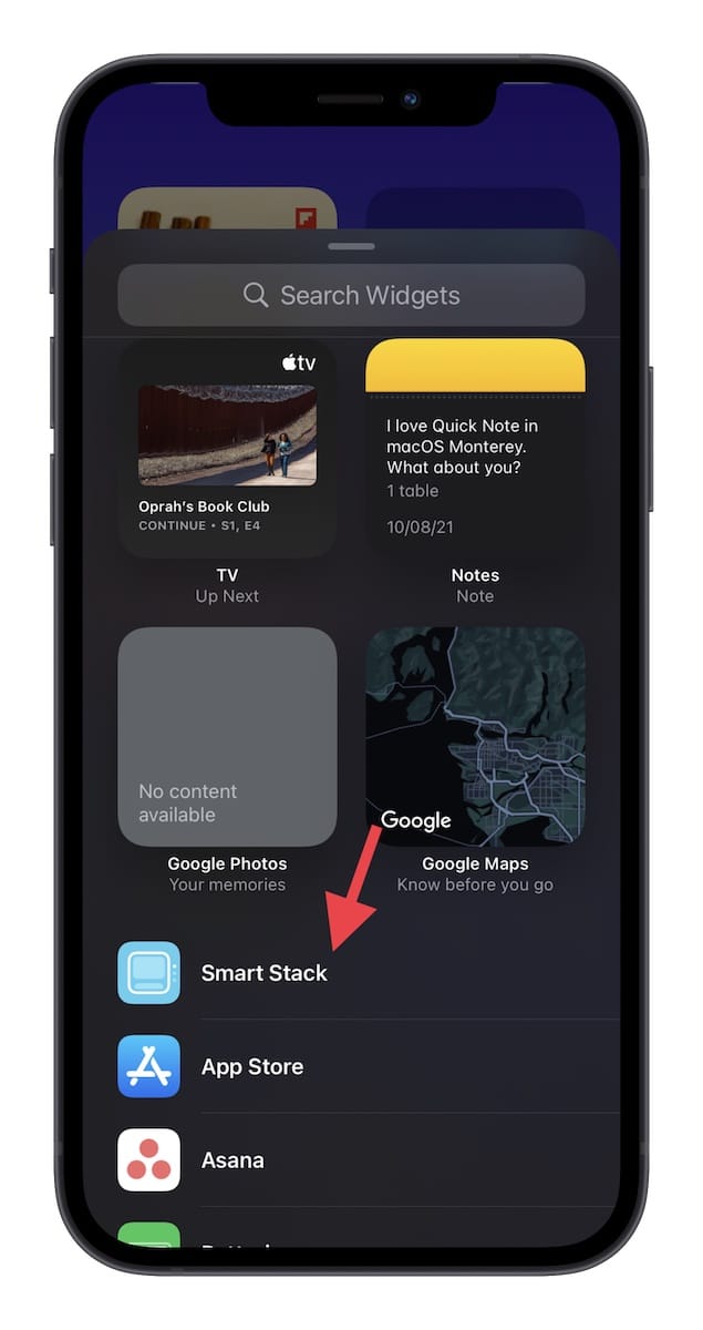 Create-stack-widget-on-iPhone-