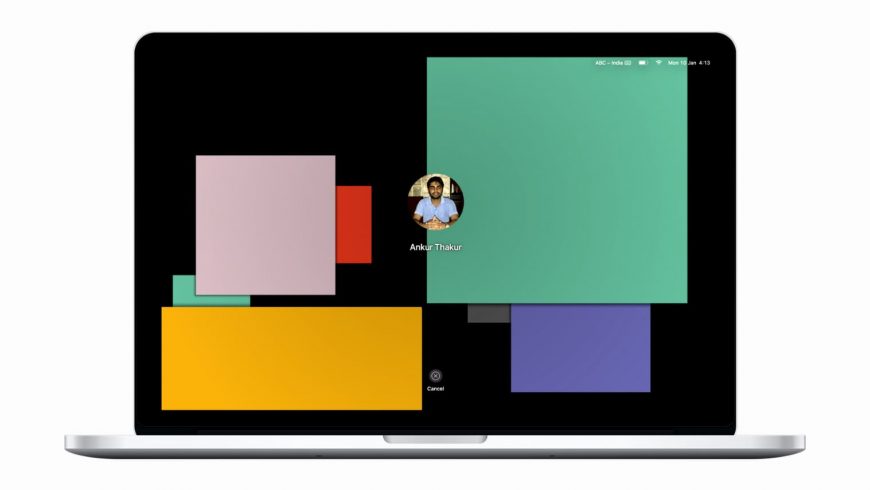 MacBook-on-screen-saver