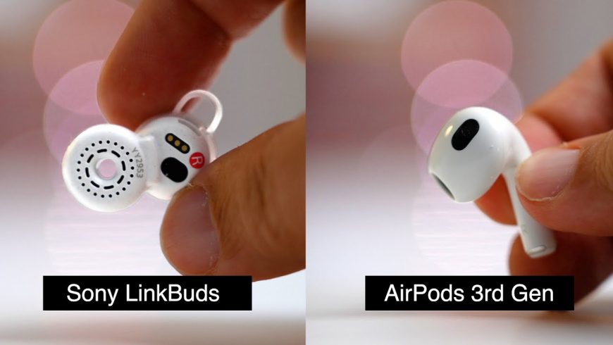 Сравнение Sony LinkBuds и Apple AirPods 3