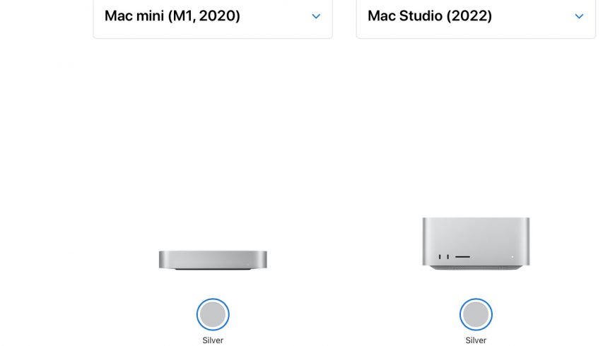 Сравнение mac mini и mac studio