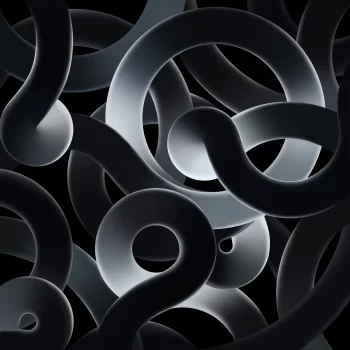 iPad-Air-Wallpaper-Ribbons-Gray-Dark-scaled
