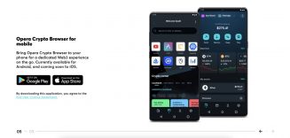 Opera Crypto Browser for mobile Large