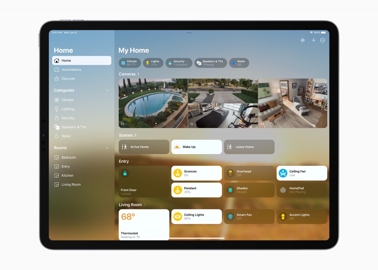 приложение дом iPadOS 16 Large