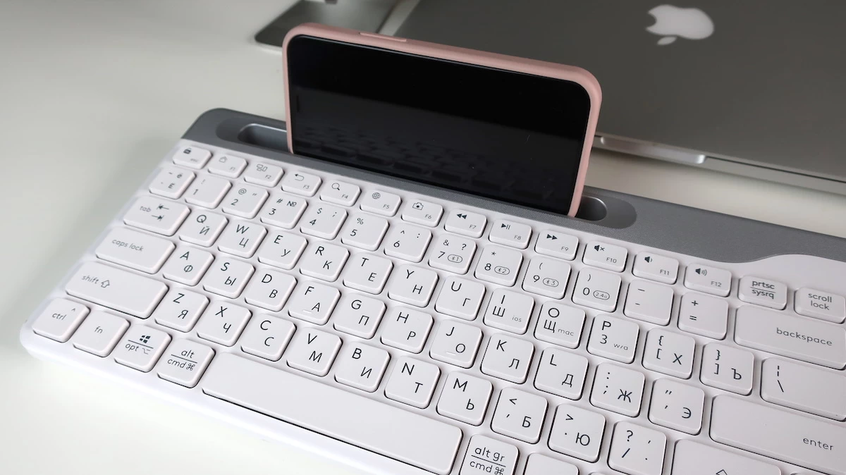 Набор A4Tech FB2535C_подставка для смартфона в клавиатуре