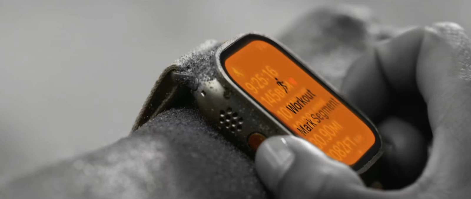 кнопка action отметка сегмента