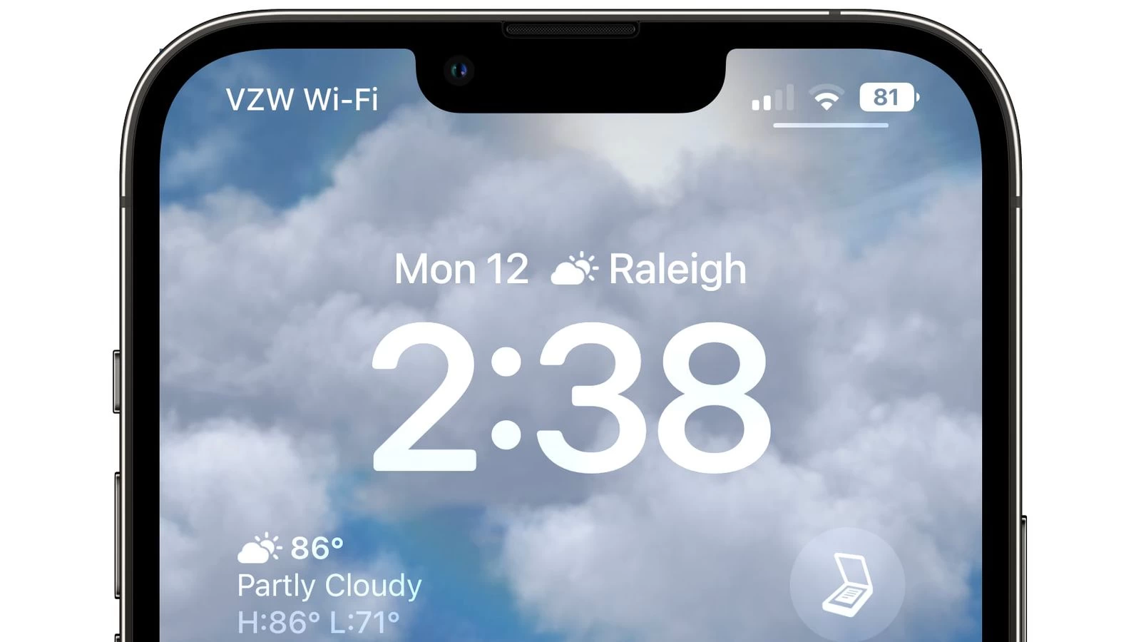 scanner-pro-ios-16 виджет