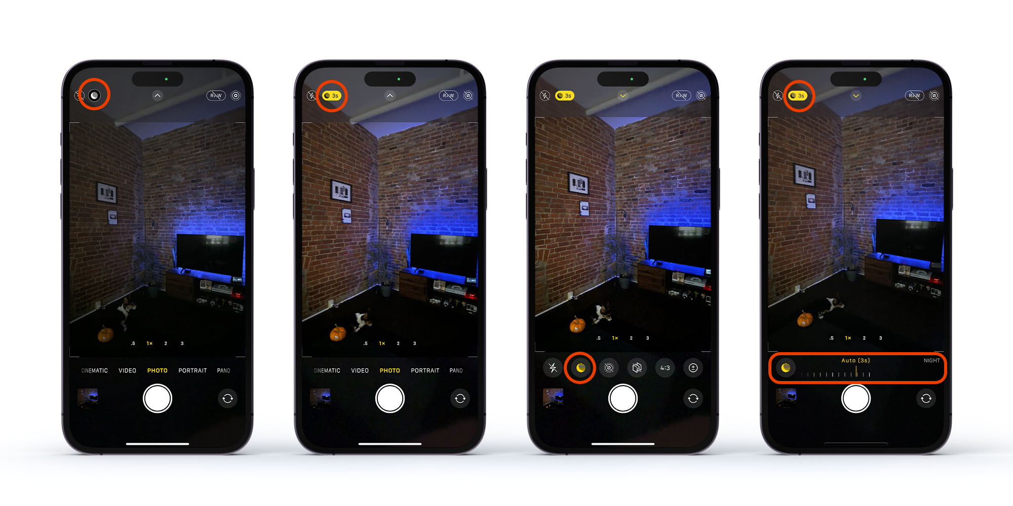 iphone-14-ночной режим