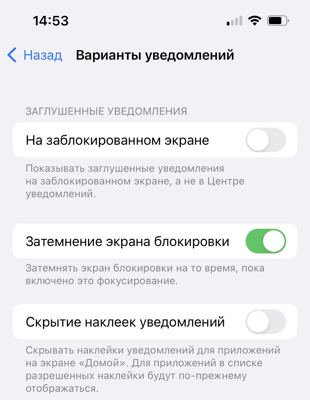 затемнение экрана блокировки iphone Large