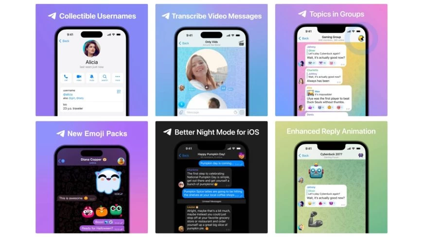 Telegram-update-video-transcription-Collectible-Usernames-iPhone-1536×864