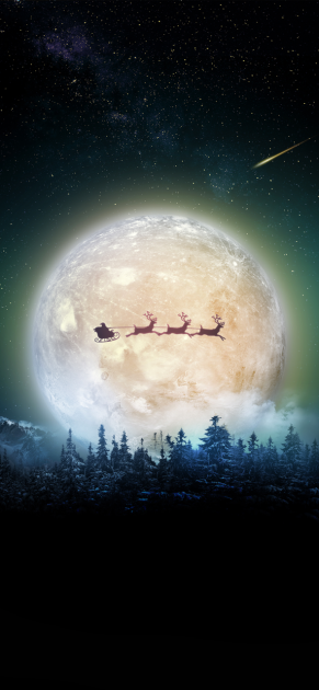 Santa-Claus-iPhone-wallpaper-Christmas — крупный размер