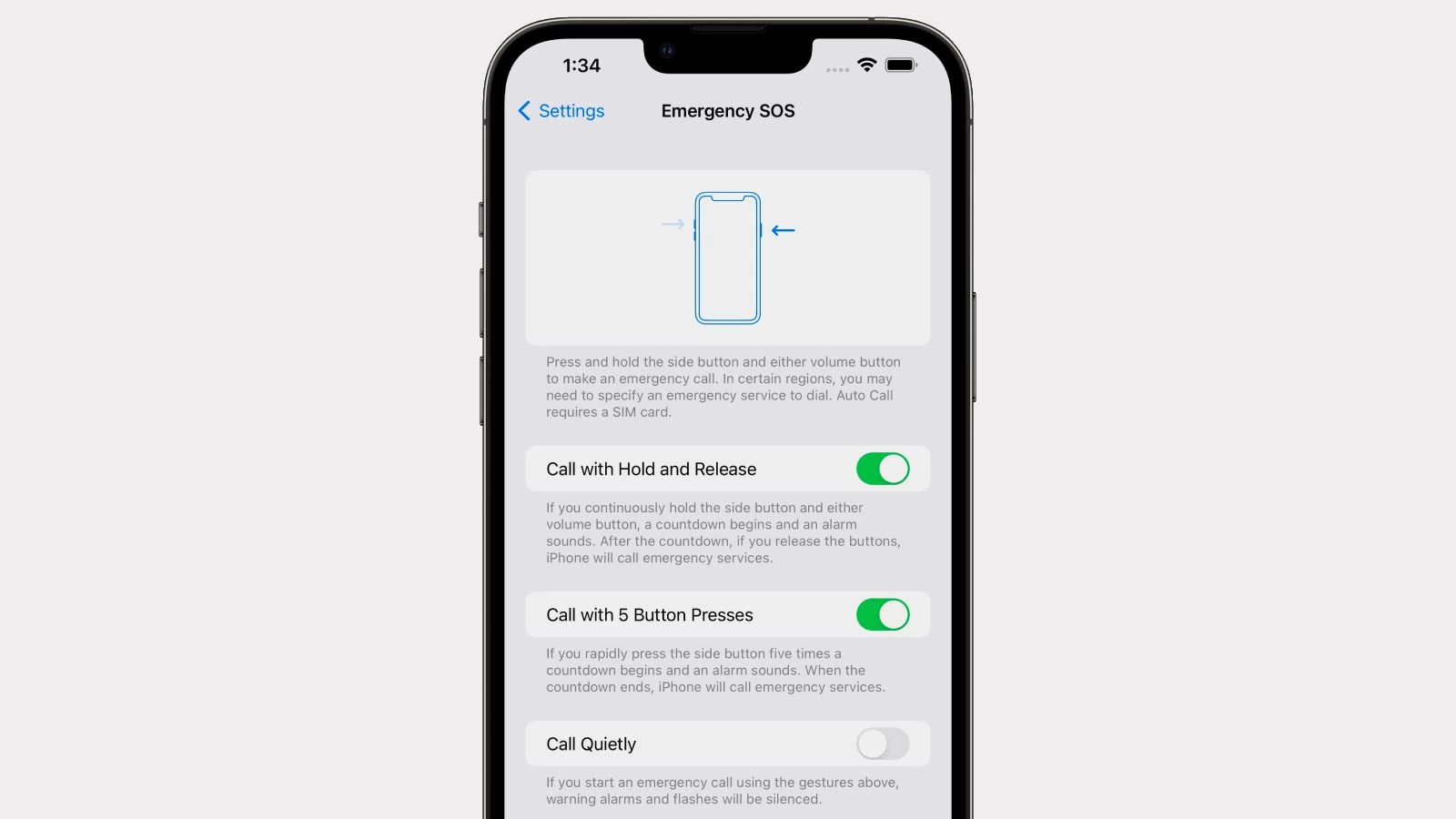 iOS-16-3-Beta-2-экстренный вызов