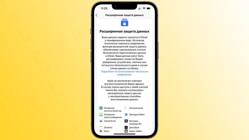 расширенная защита данных