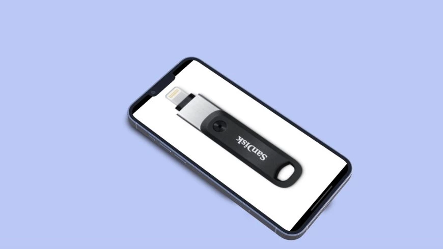 как использовать айфон в качестве флешки