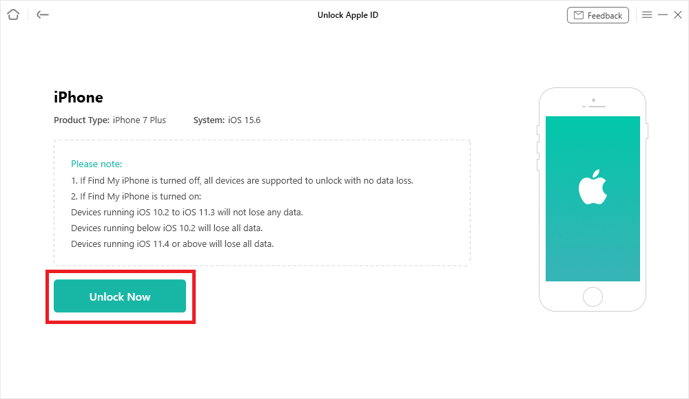 сброс без apple id 4