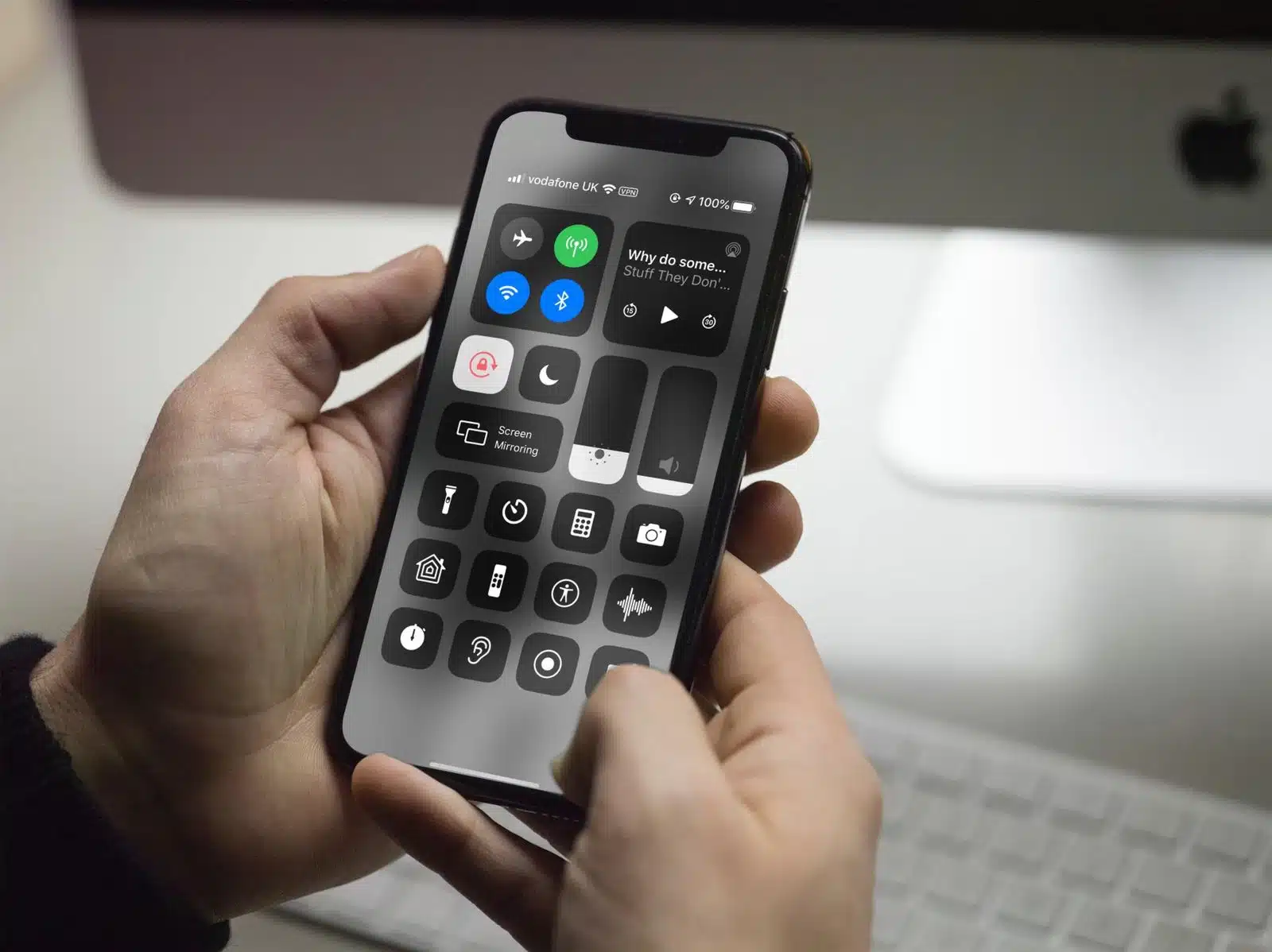 центр управления iphone