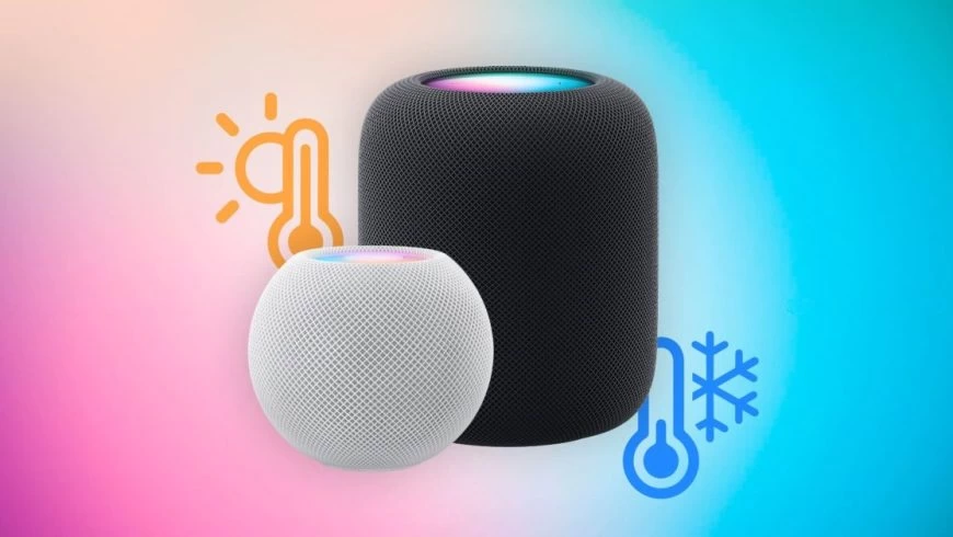 узнать температуру и влажность homepod