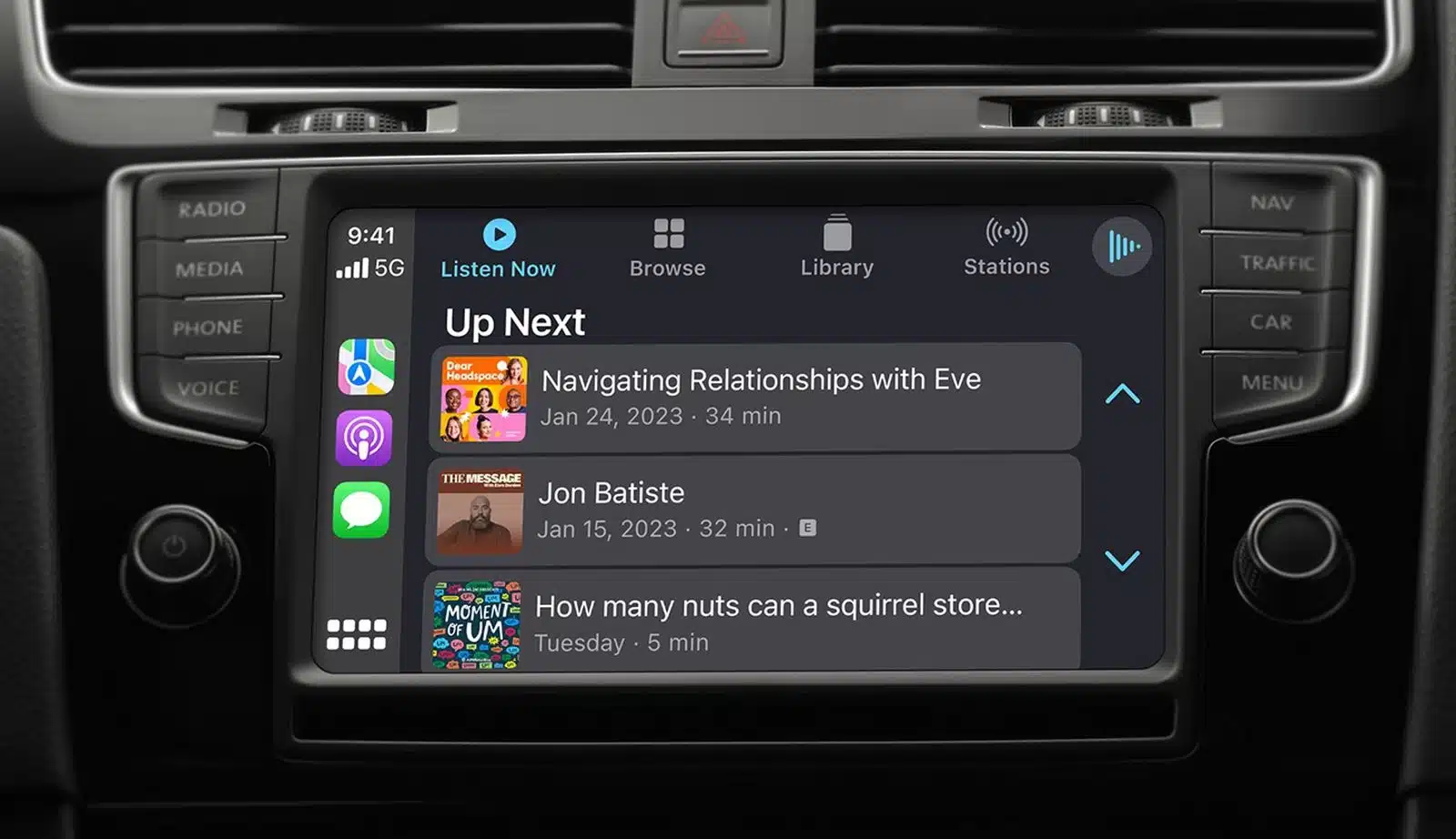 Apple-подкасты-CarPlay-iOS-16-4