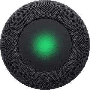 homepod-новый зеленый цвет анимации