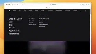 обновленный сайт Apple