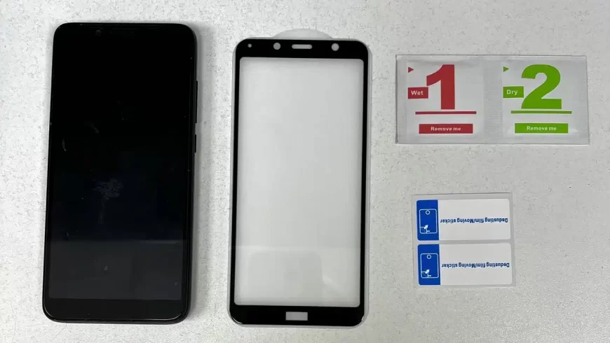 как клеить защитное стекло на телефон_2358 — крупный размер
