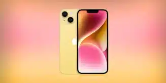 желтый iphone 14