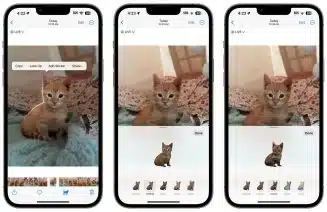 создание стикеров ios-17