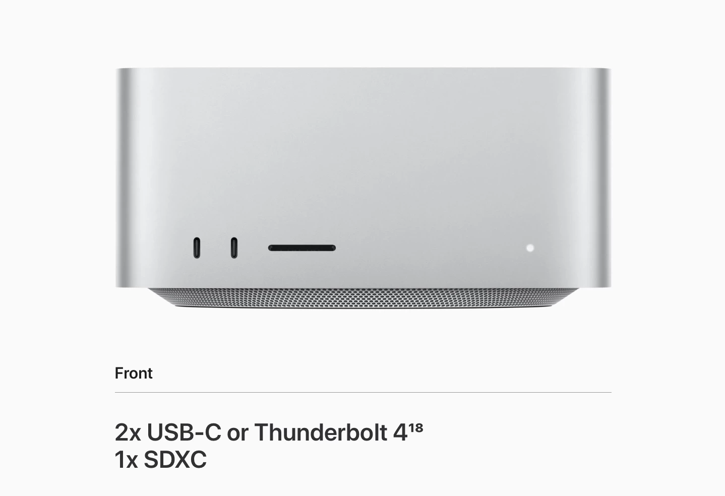сравнение m2-mac-studio–m1-mac-studio порты