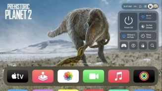 tvOS-17 центр управления