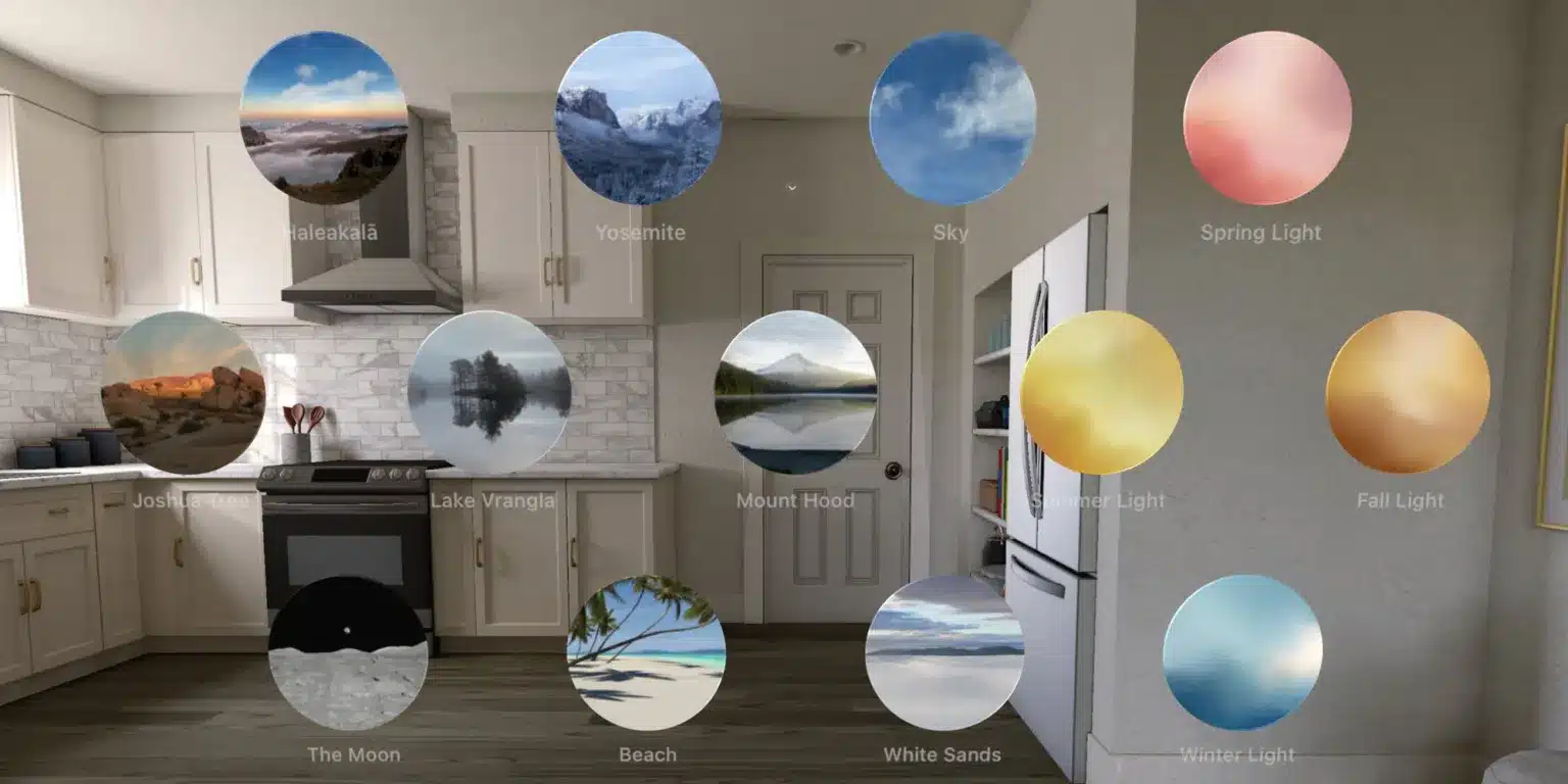 Apple-Vision-Environment