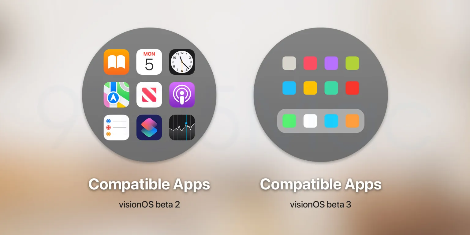 Apple-Vision-Pro-compatible-apps-folder