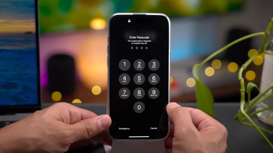 iPhone-15-Pro-Max-Face-ID-disabled-passcode-required-to-enable