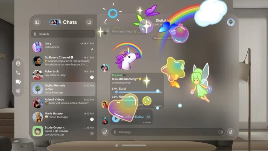 Telegram-visionOS-Apple-Vision-Pro
