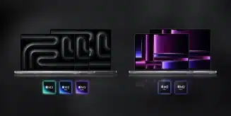 сравнение macbook pro m3 с macbook pro m2