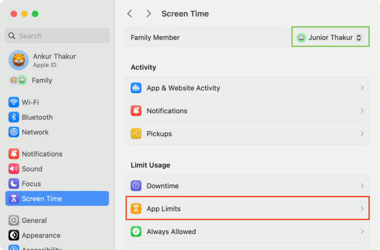 App-Limits-in-Mac-Screen-Time-settings-768×505