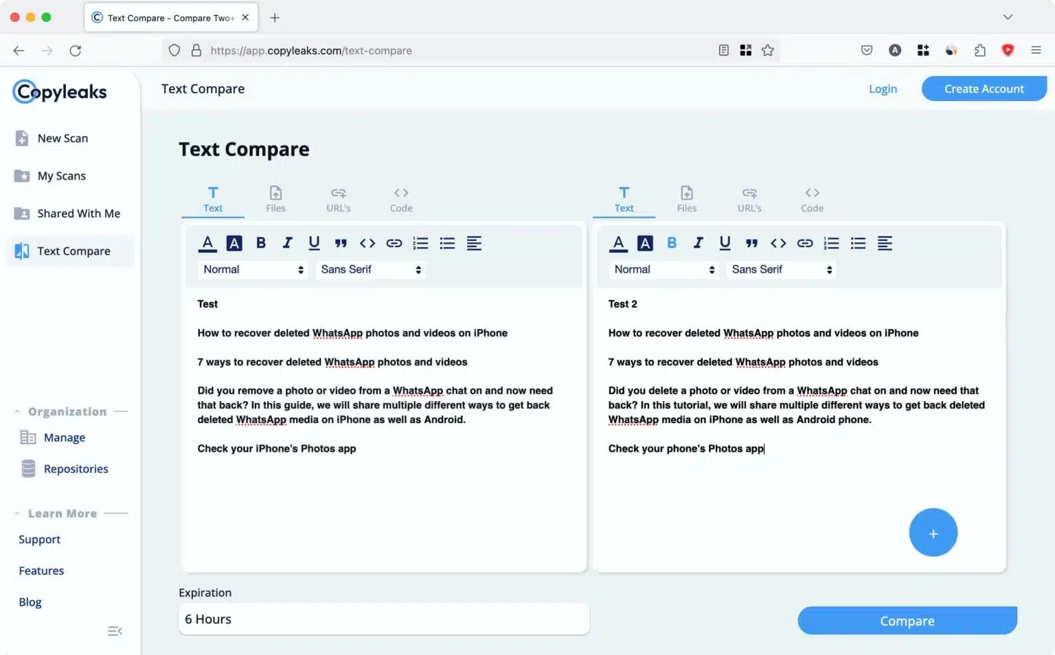 Copyleaks-Text-Compare-1536×954