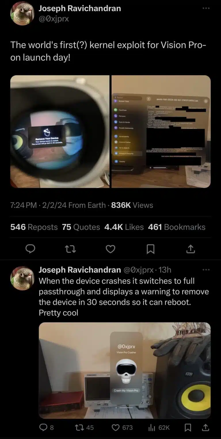 Joseph-Ravichandran-Kernel-Exploit-for-Apple-Vision-Pro-Teased-768×1528