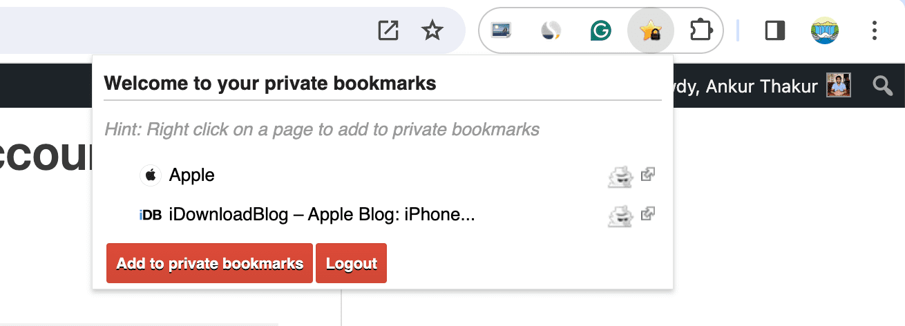 Logout-Private-Bookmarks-in-Chrome-on-Mac
