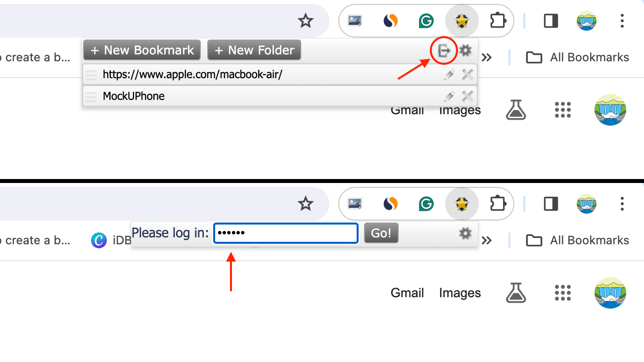 Logout-of-Secure-Bookmark-extension