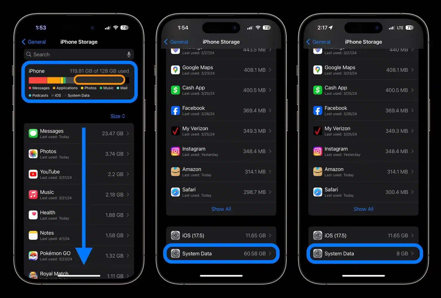 iphone-system-data-storage-bug-fix