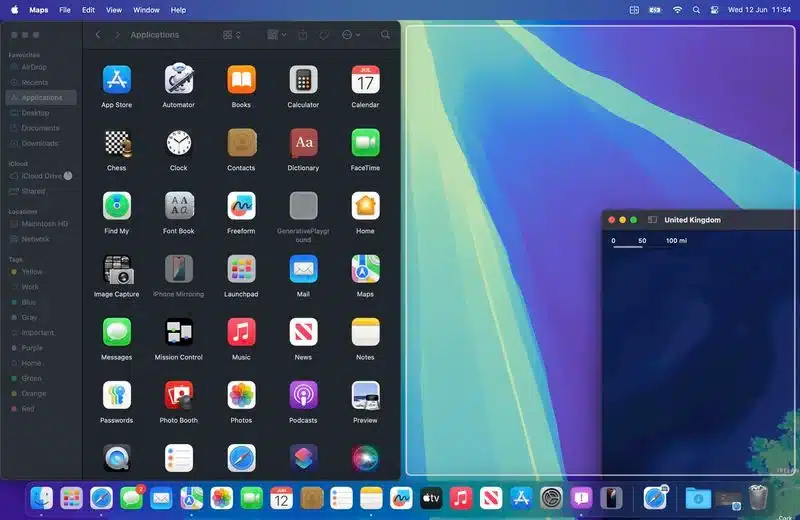 tiling-macos-two-apps