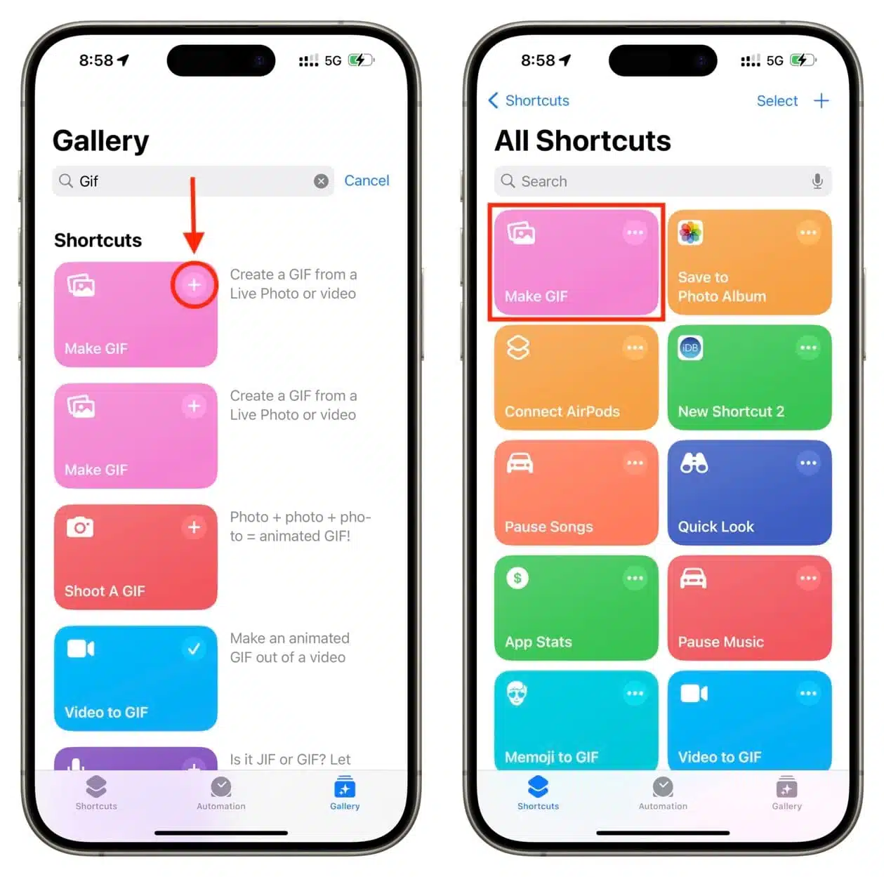 Add-and-tap-Make-GIF-shortcut-on-iPhone