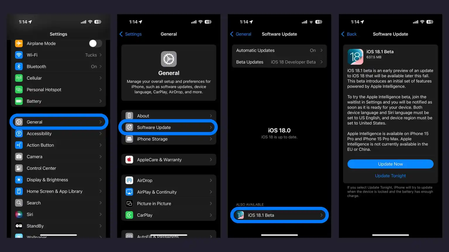 how-to-install-ios-18-1-beta-apple-intelligence-1