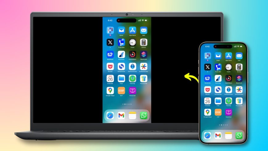 Screen-mirroring-from-iPhone-to-Windows-PC
