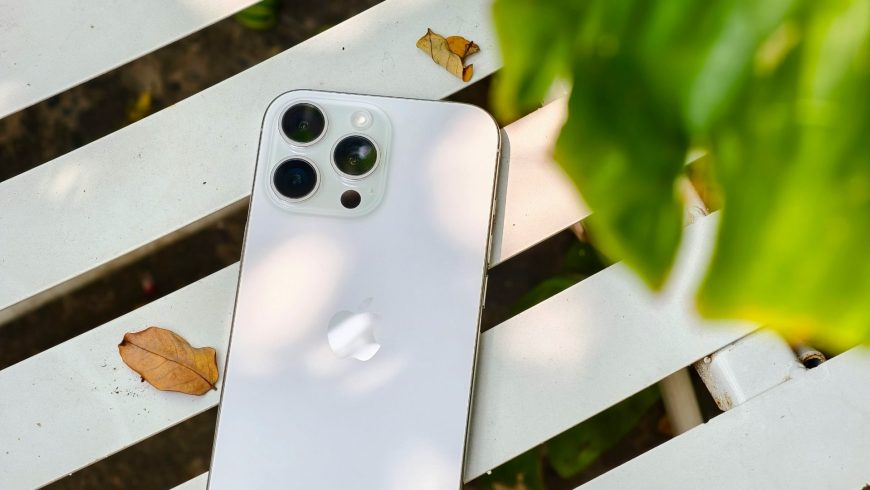 iPhone-17-Pro-Max-facedown-white-chair-green-leaves